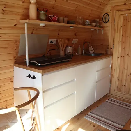Huisje Vigga - Knus Houten Tiny House Anloo Exterior photo
